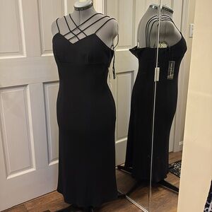 Evening Dress by Jones Wear Dress Size 8 Black